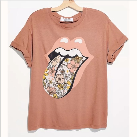 Free People Tops - Free People Daydreamer Rolling Stones Tee
